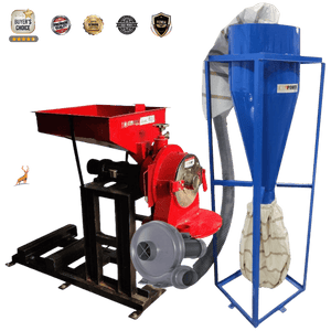 15 hp అట్టా చక్కి - సైడ్ వ్యూ - రెయిన్డీర్ మెషినరీ