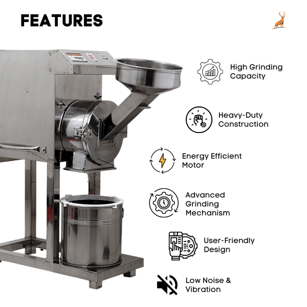 2 hp atta chakki – features – Reindeer Machinery