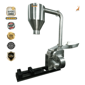 7.5 HP మసాలా గ్రైండర్ మెషిన్ - ప్రధాన మెషిన్ వ్యూ - రెయిన్డీర్ మెషినరీ