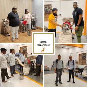 డెమో డిపార్ట్మెంట్ - రెయిన్ డీర్ మెషినరీ